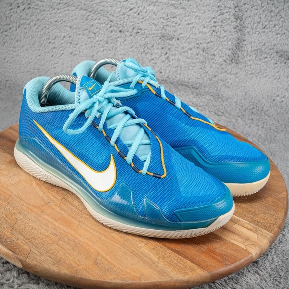 Nike Other - Nike Court Air Zoom Vapor Pro HC Blue White Tennis Shoes CZ0220-400 Men's Sz 9